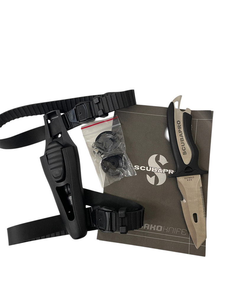 ScubaPro Mako Scuba Diving Leg Knife USED