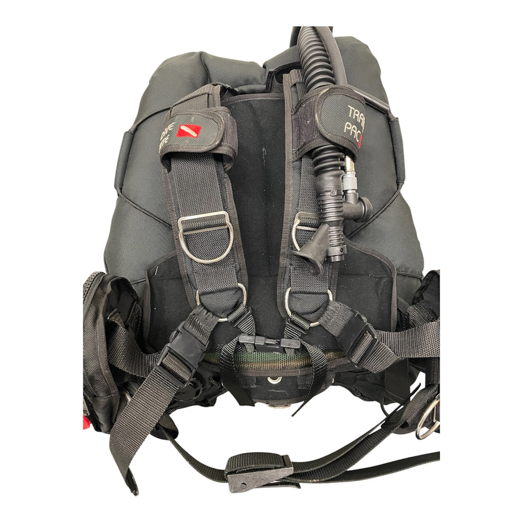 Dive Rite Trans PacII Scuba Diving BCD Buoyancy Compensator XL USED
