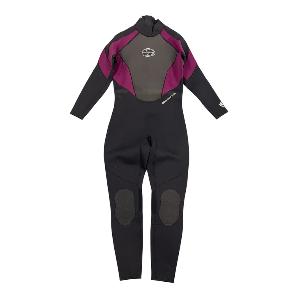 Deep See 3mm Full Scuba Diving Neoprene Wetsuit Women's (USED)