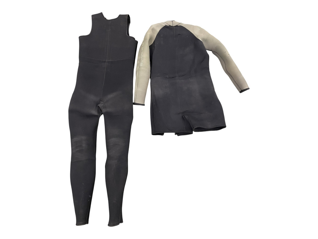 Harvey's Farmer John & Jacket 7mm Scuba Diving Neoprene Wetsuit Men's (USED)