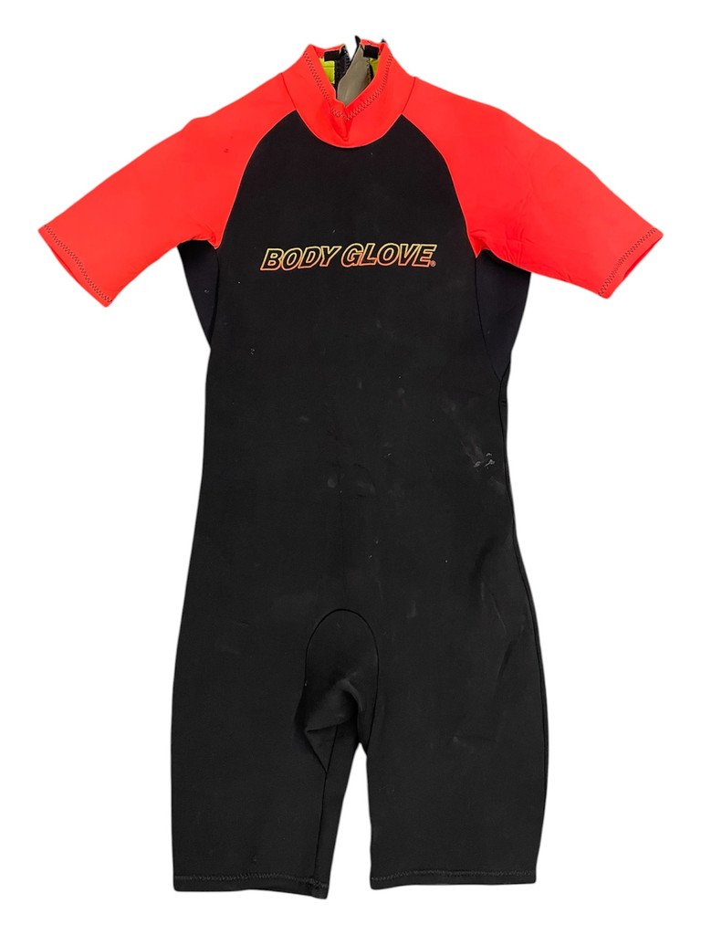 Body Glove Men's 2mm Shorty Scuba Diving Wetsuit (USED) ML Orange