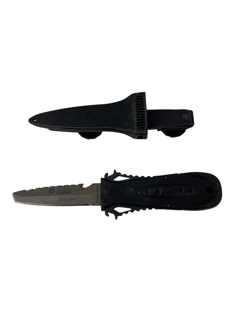 Wenoka Titanium Scuba Diving, Snorkeling BCD Knife (USED)