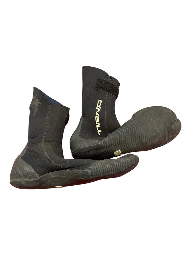 O'Neill 3mm Surf Scuba Diving Snorkeling Booties Wetsuit Boot USED 8