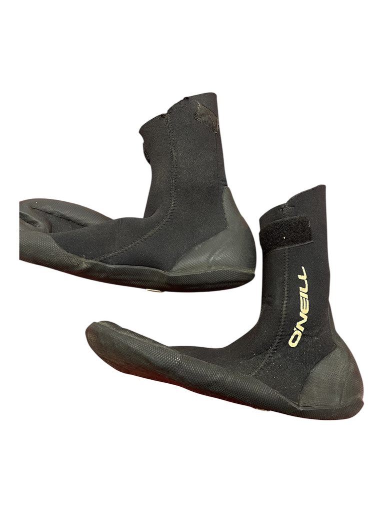 O'Neill 3mm Surf Scuba Diving Snorkeling Booties Wetsuit Boot USED 8