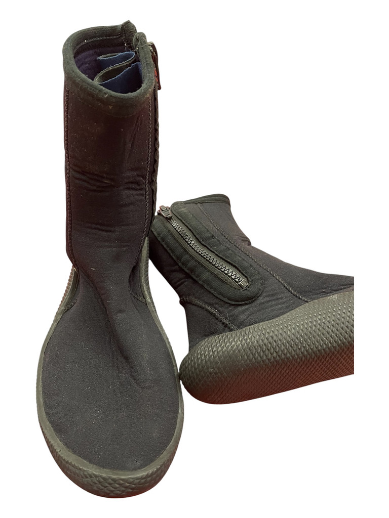 US Divers Islander 7mm Surf Scuba Diving Snorkeling Booties Wetsuit Boot USED