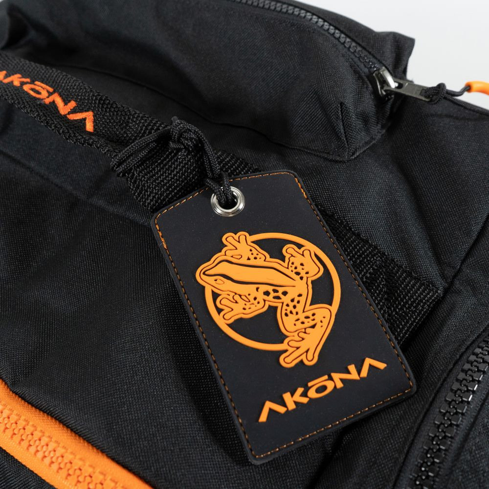 Akona Chelan Scuba Diving Roller Travel Gear Bag Orange
