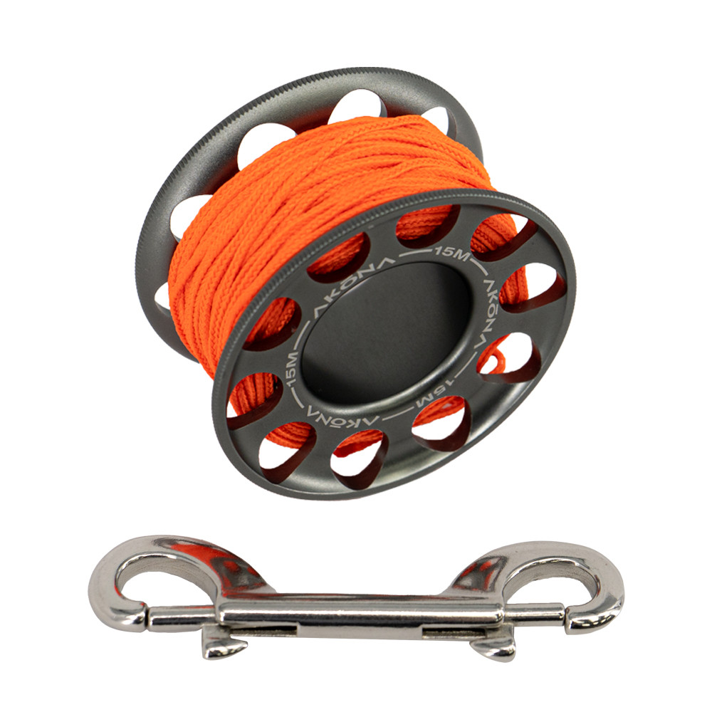 Akona  Aluminum Spool Reel Scuba Diving Dive Safety Signal