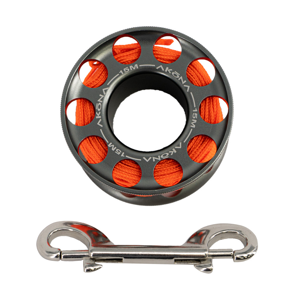 Akona  Aluminum Spool Reel Scuba Diving Dive Safety Signal