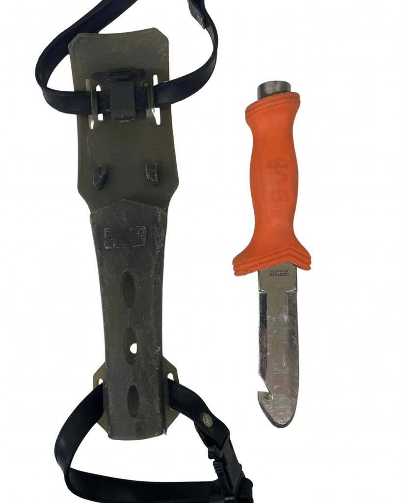 Deep SEE Scuba Diving Leg Knife USED
