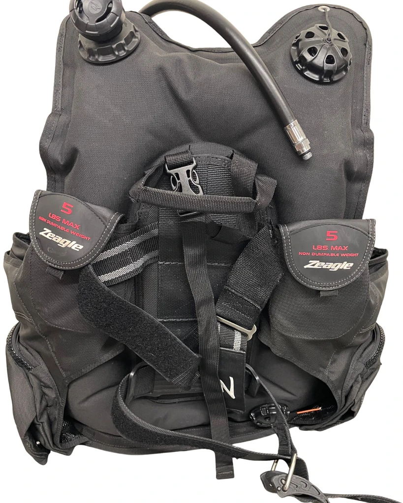 Zeagle Halo Scuba Diving BCD Buoyancy Compensator w/SS1 USED