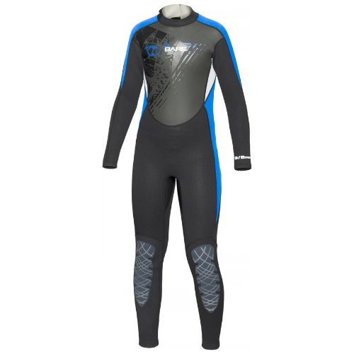 Bare Youth Kids 3/2mm Manta full wetsuit for swimming and diving