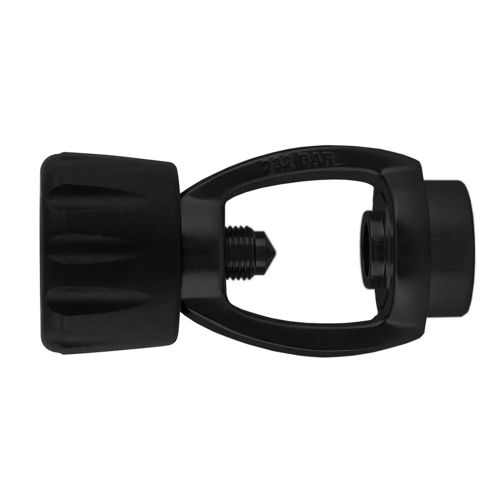Spin-On Yoke to DIN Converter Adapter Regulator Brass Scuba Diving
