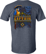 Amphibious Outfitters T-Shirt - Captain's Law HN- Obey the Captain