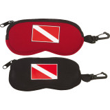 Neoprene Eyeglass Case Glasses Scuba Diving Flag Gear Bag