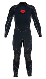 Pinnacle Spirit 3mm Shorty Scuba Diving Wetsuit Men's - Coral Sea