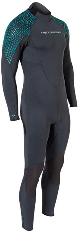 Henderson Greenprene 5mm Full Back Zip Scuba Diving Wetsuit Men's