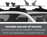 Yakima HandRoll Rooftop Mounted Kayak Carrier Rack System