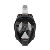 Ocean Reef Aria QR+ w/ Snorkie Talkie Mask Set Diving, Snorkeling Black Small/Medium