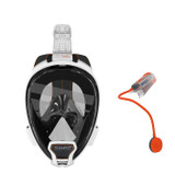 Ocean Reef Aria QR+ w/ Snorkie Talkie Mask Set Diving, Snorkeling White Small/Medium