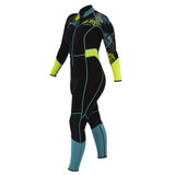 Akona Tropic 3/2mm Front Zip Scuba Diving Neoprene Wetsuit Women's