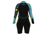 Akona Tropic 3/2mm Front Zip Scuba Diving Neoprene Wetsuit Women's