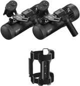 LEFEET Underwater Scuba Diving Dual Jet Compact Scooter S1 Pro w/Tank Mount
