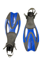 US Divers Adjustable Barefoot Snorkel Scuba Diving Dive Fins (USED)