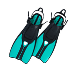 Ocean Reef Duo II Travel Ready Fins Set Scuba, Diving, Freedive, Snorkeling (USED)