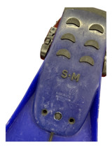 Oceanic V8 Split Scuba Diving Dive Fins (USED) Blue