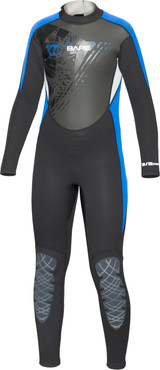 Bare Youth Kids 3/2mm Manta WetSuit Full Sun Guard Swim