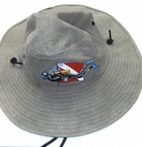 Floppy Swimming Diver Flag Safari Hat Scuba Diving Dive