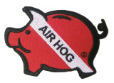 Air Hog Patch - Scuba Dive - Dive Flag - Pig