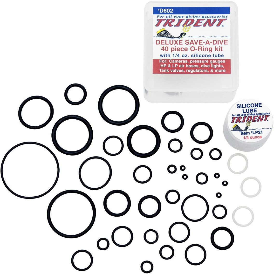 Kit O-Ring Subacqueo 20 Pezzi – Emergenza E Ricambi Per Immersione