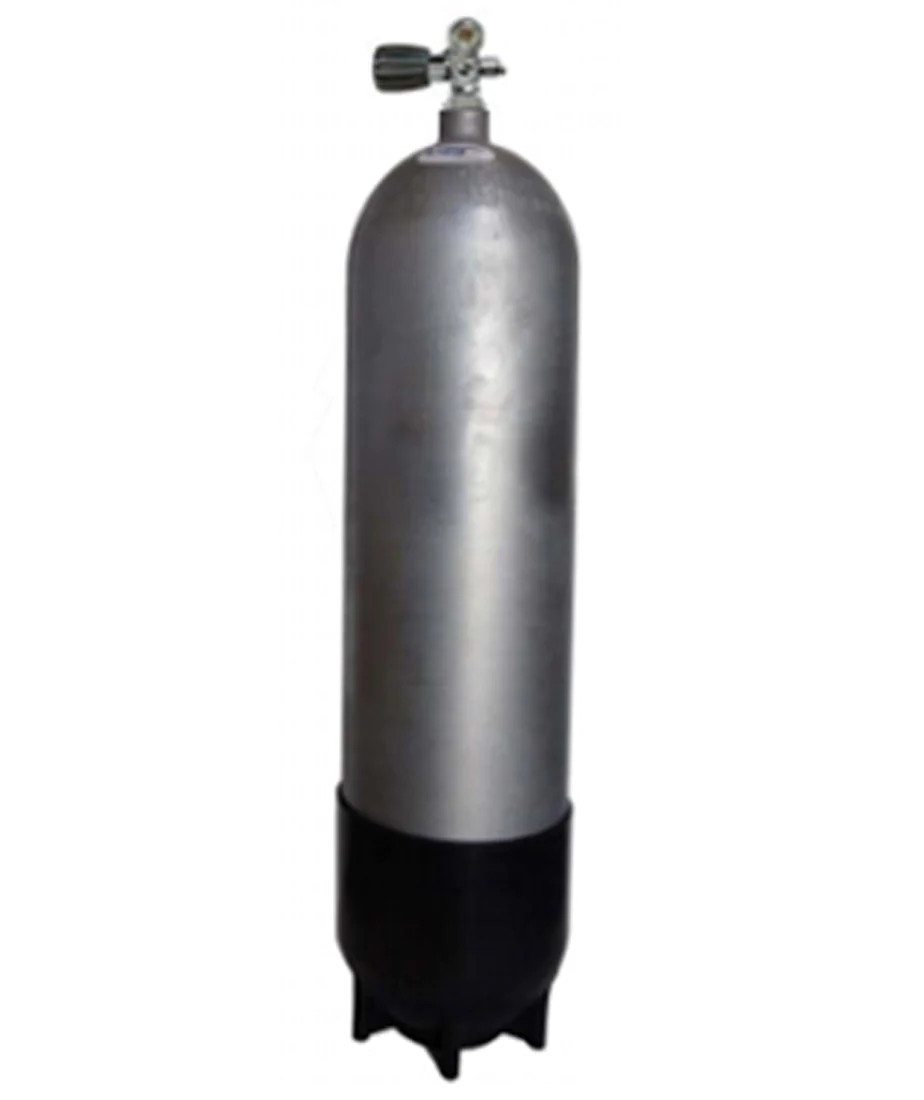 Faber HP80 Steel Scuba Tank | 80 Cubic Foot High Pressure Cylinder