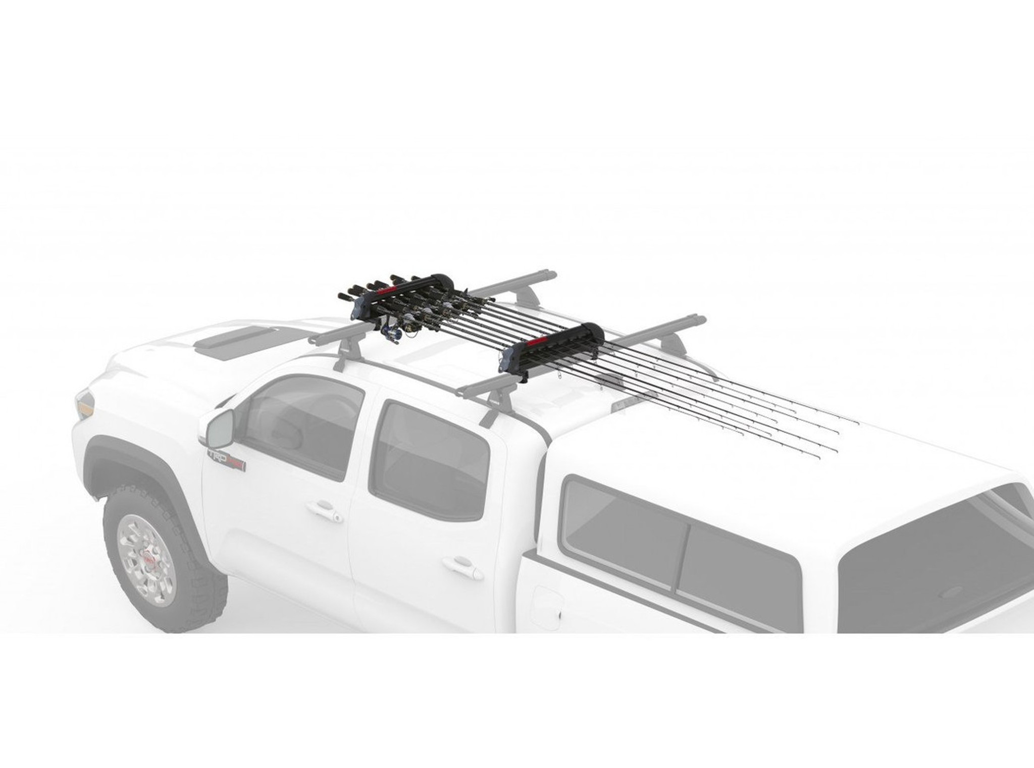 YAKIMA ReelDeal Rooftop Fishing Rod Mount Carries Up to 8 Fully-Rigged Rods  - Coral Sea Scuba & Water Sports