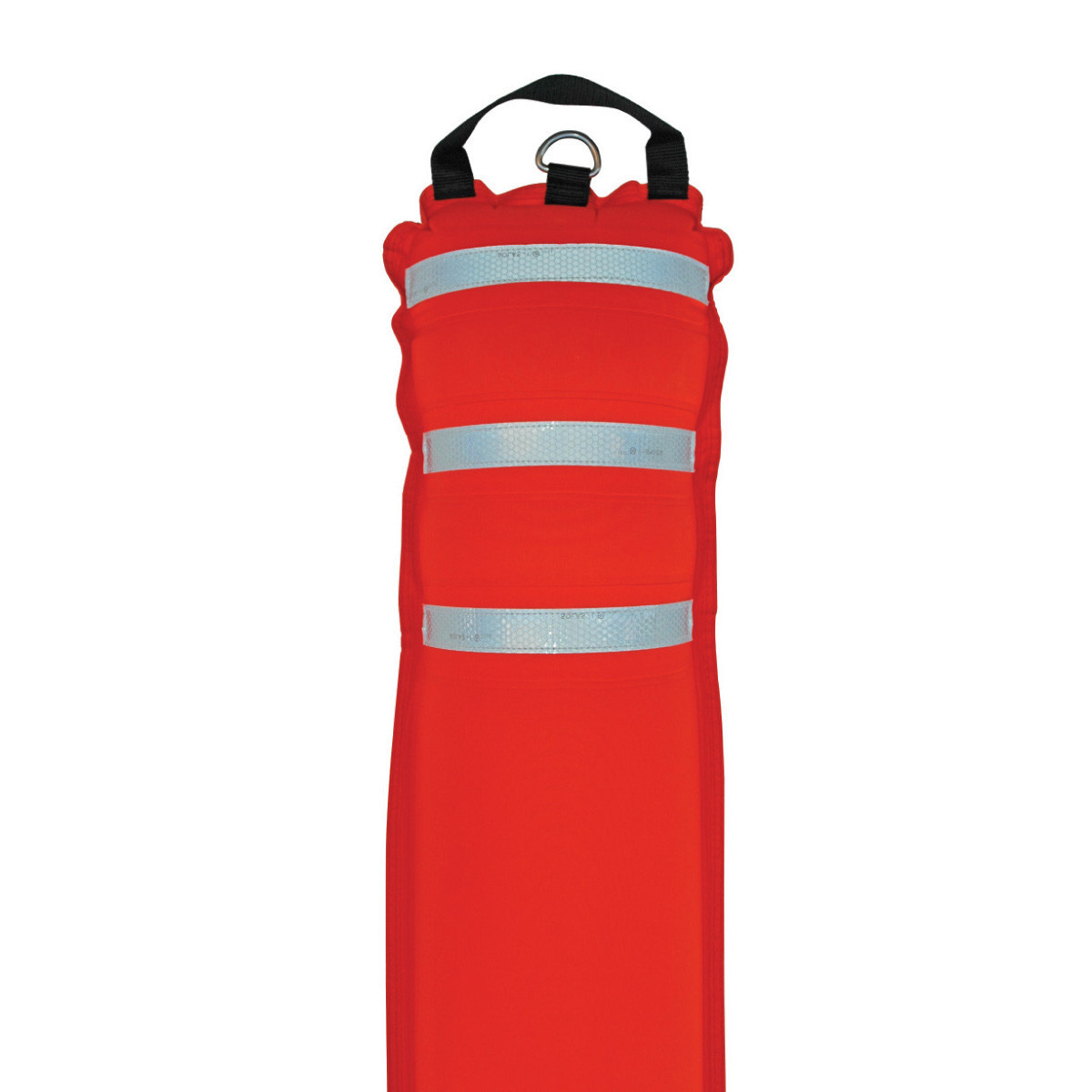 XS Scuba Surface Marker Buoy SMB Lift Bag Orange 50 lb 7 Feet