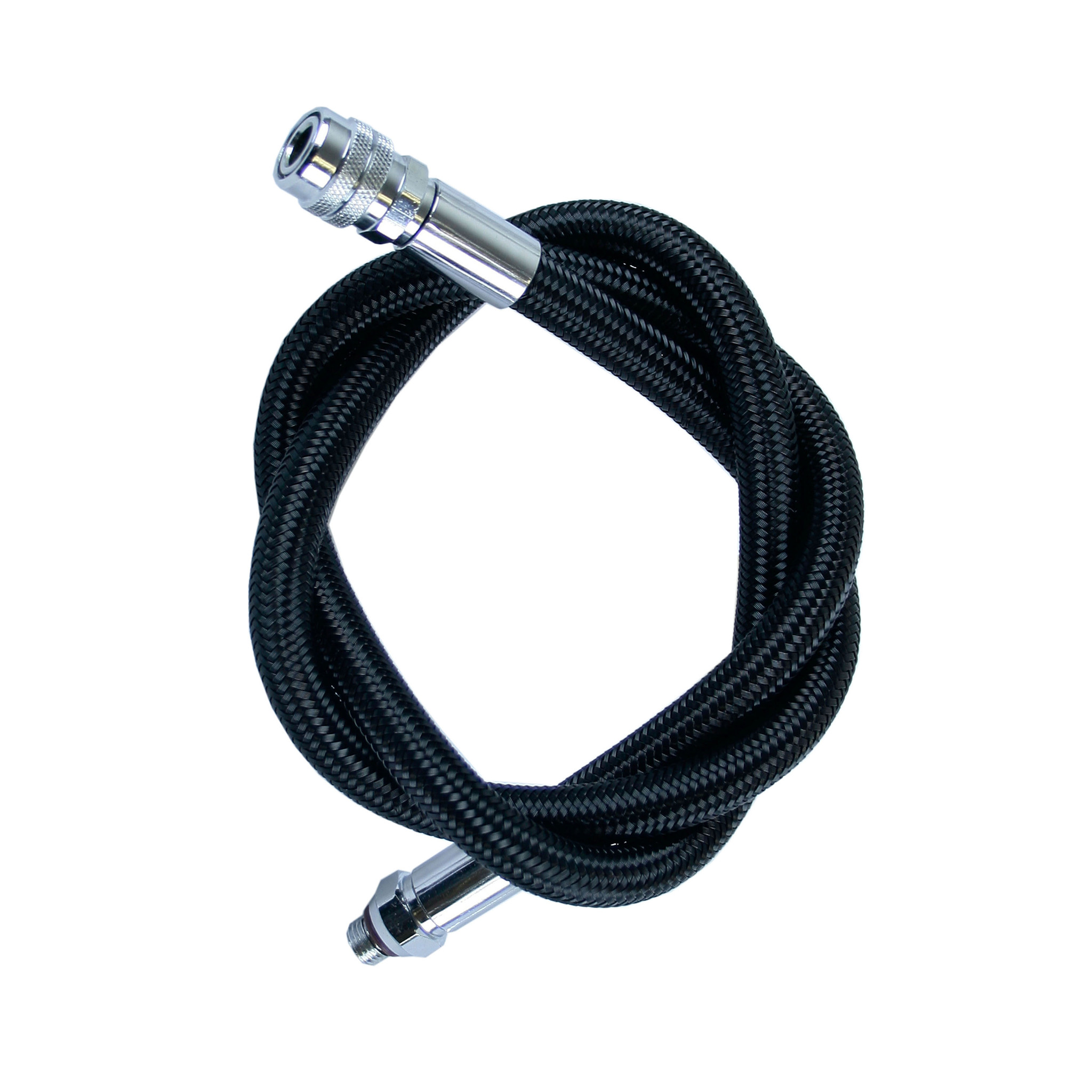 XS Scuba MIFLEX 30 Pollici Bassa Pressione Regolatore Tubo - Nero - Foto 10