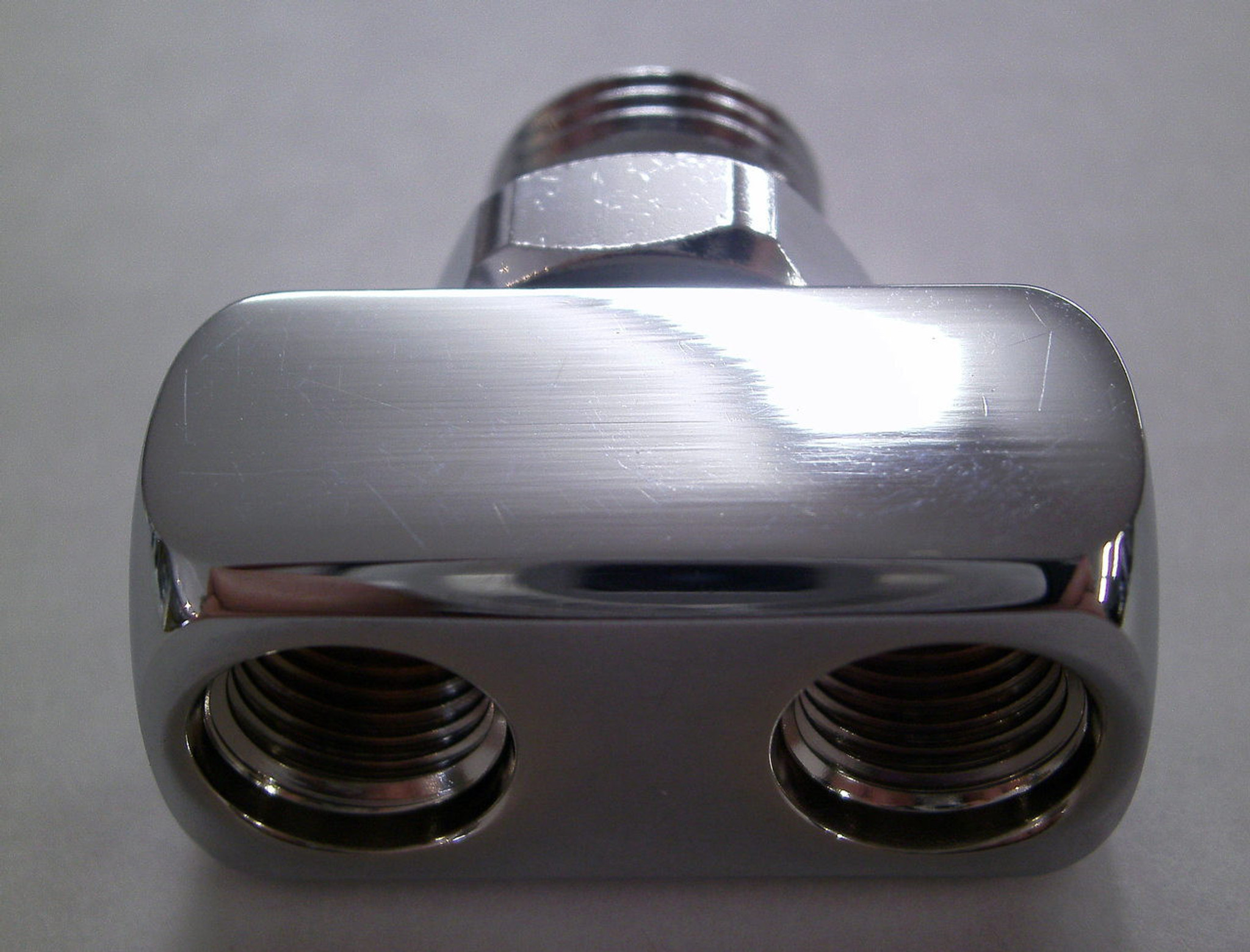 Adapter Splitter Hose Male Regulator to Female 3/8" x2 LP Hose Coral