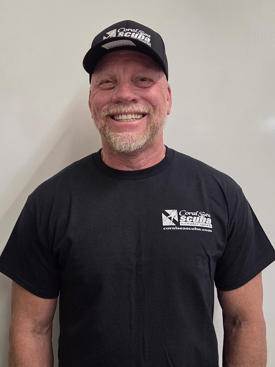 Paul at Coral Sea Scuba dive shop in Grants Pass Oregon