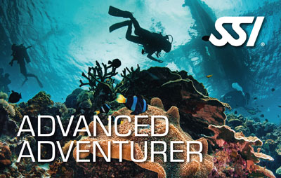 SSI Advanced Adventurer scuba divers