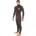 Hotline Reflex 5/4mm Hooded Full Surf Wetsuit Men's Black