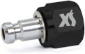 XS Scuba Brass 2nd Stage Quick Disconnect Adaptor Male Scuba Diving