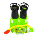 Akona Junior Travel Mask, Snorkel & Fins Kids Set