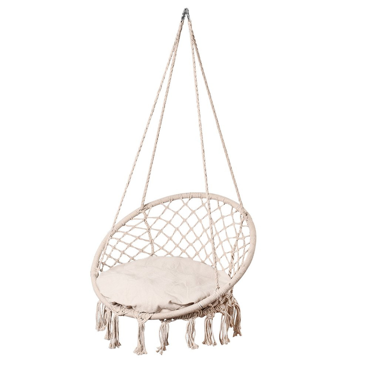 Lazy Daze Hammocks Handwoven Cotton Rope Hammock Chair Macrame