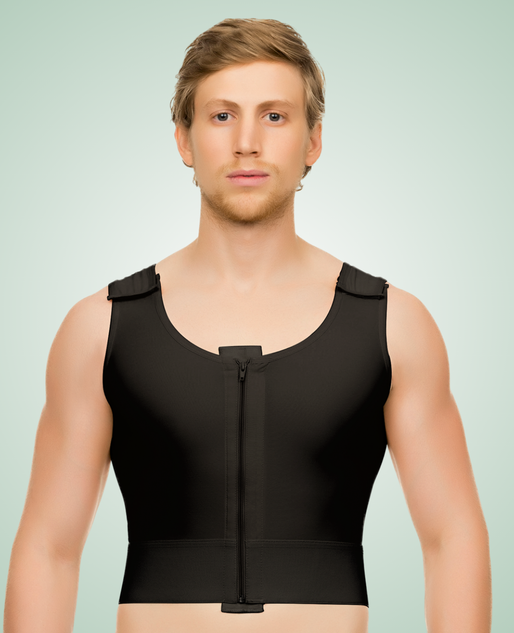 Masc. Cropped Compression Vest - MG03-SH