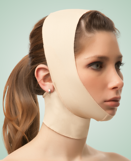 Chin Strap w/Medium Length Neck Support - FA02
