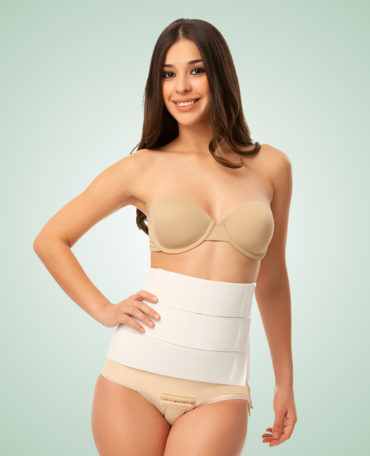 Abdominal Binder, 9" 3-Panel SPLIT - AB02