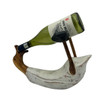 12173 TB LARGE WINE DUCK HOLDER WHITE 34x30x12cm
