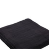 11060 PLAIN BLACK DBL KARALA 220cm x 260cm