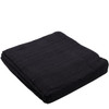 11060 PLAIN BLACK DBL KARALA 220cm x 260cm